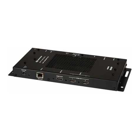 Crestron DM-TX-4KZ-202-C quick start