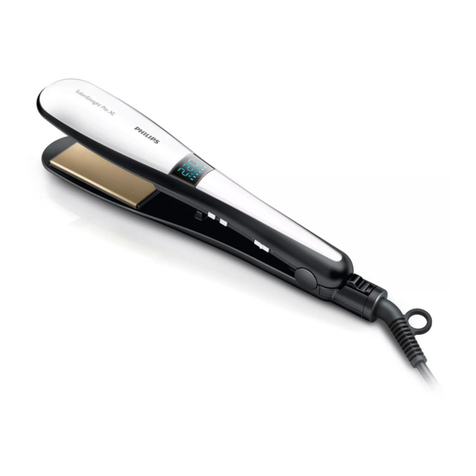 Philips SalonStraight XL User manual Philips SalonStraight XL User manual