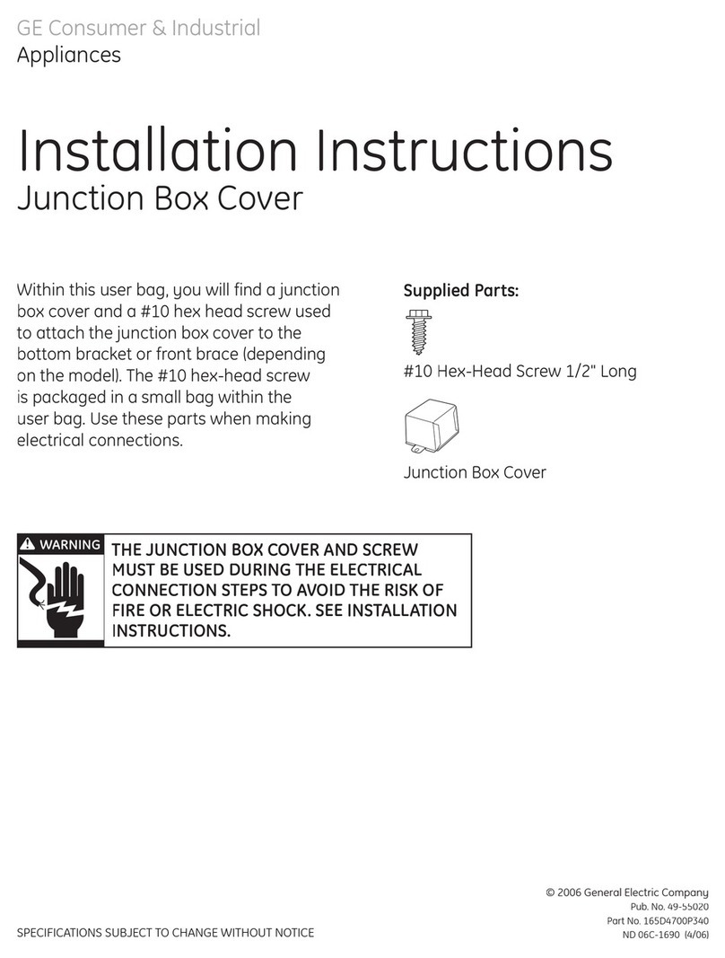 GE Spacemaker User manual