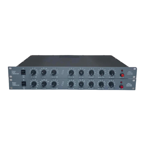 Psidex Audio Laboratory PEQ-1 manual