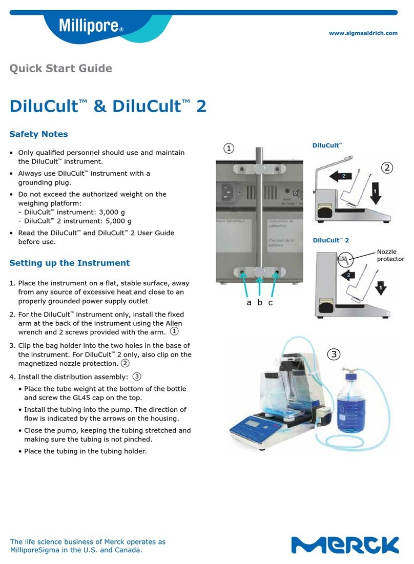 Merck Millipore DiluCult User manual