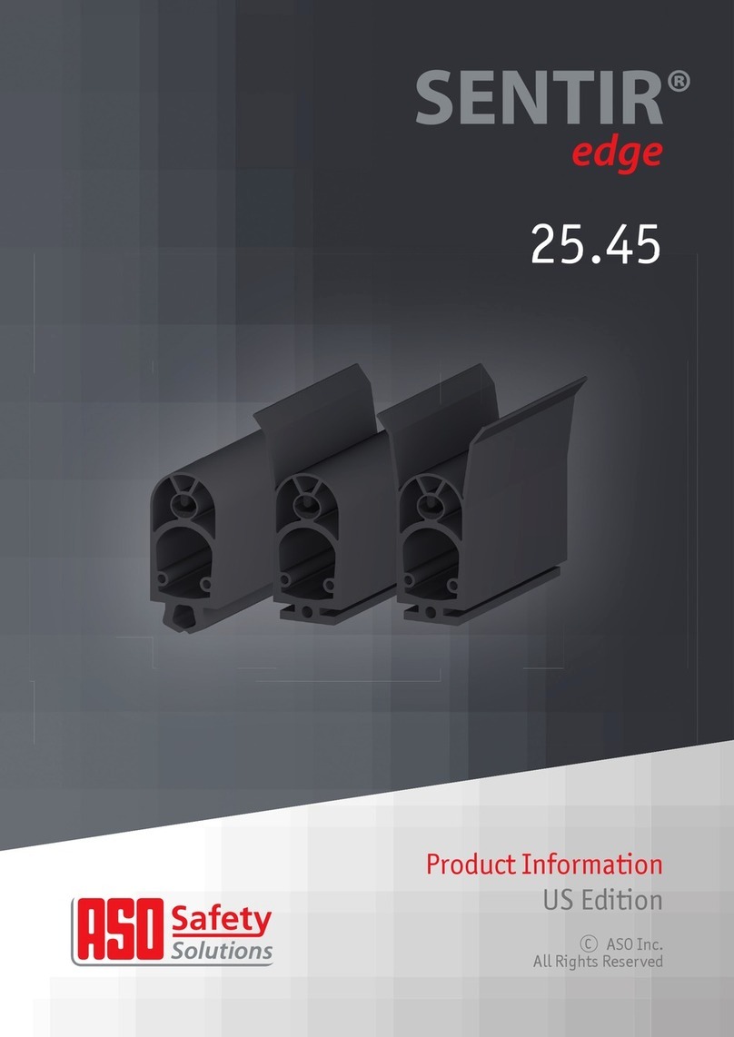 ASO Safety Solutions SENTIR edge 25.45 Series Product information ASO Safety Solutions SENTIR edge 25.45 Series Product information