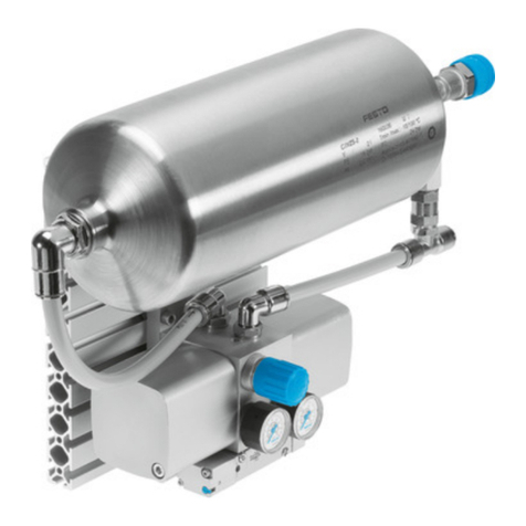 Festo DPA CRVZS Series operating instructions