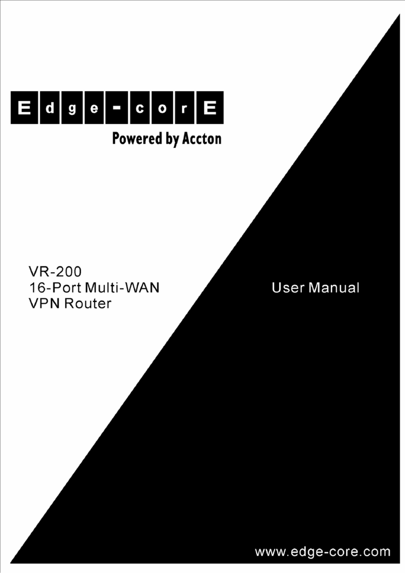Accton Technology Edge-Core VR-200 user manual