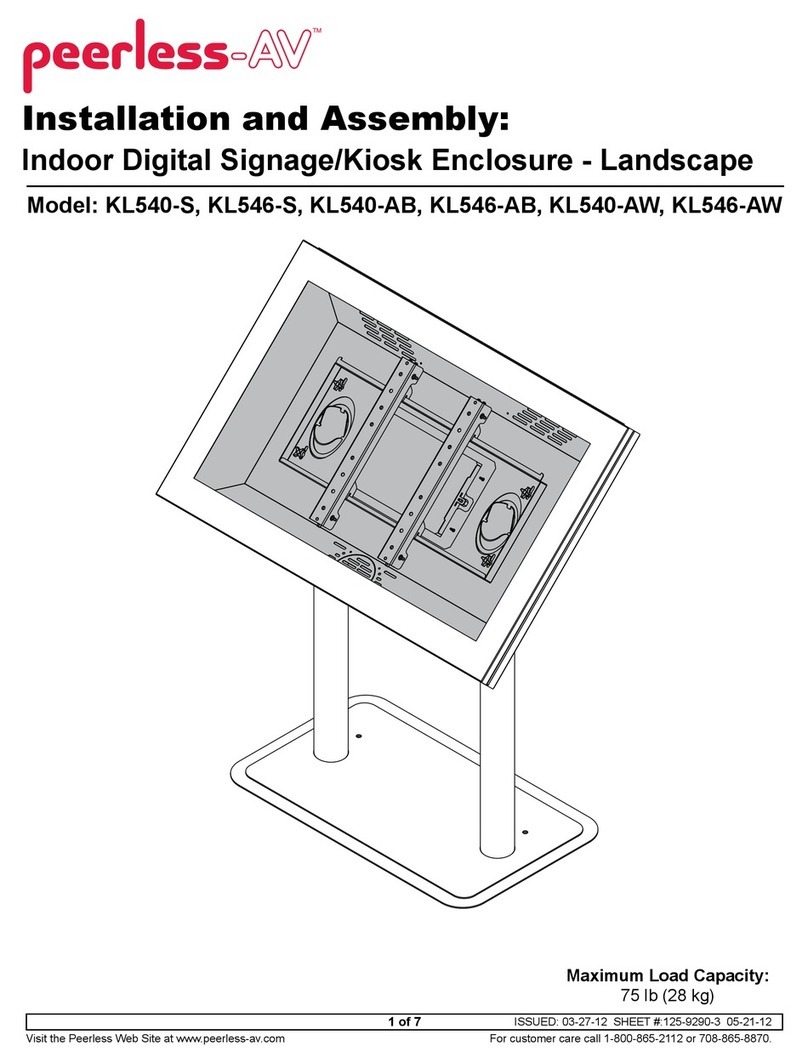 peerless-AV KL540-S Guide peerless-AV KL540-S Guide