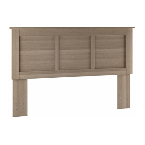 BUSH FURNITURE STQ165AG Assembly instructions