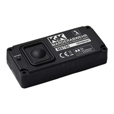 K&K M8700 installation instructions