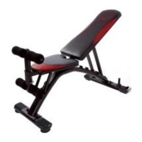 Decathlon DOMYOS BI 460 operating instructions