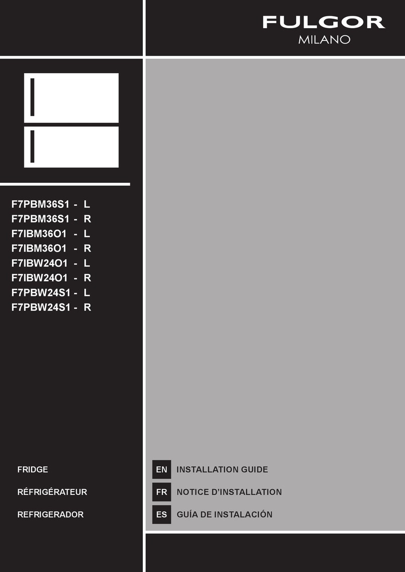 Fulgor Milano F7PBM36S1-L User manual