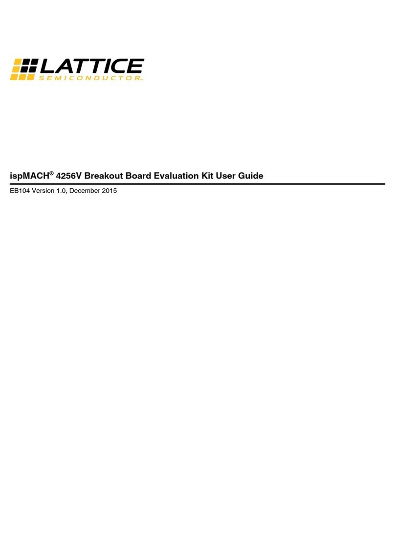 Lattice Semiconductor ispMACH 4256V User manual