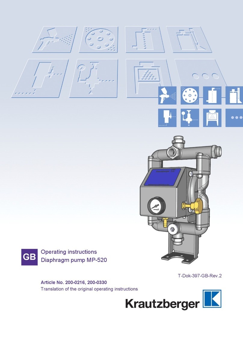 Krautzberger MP-520 operating instructions