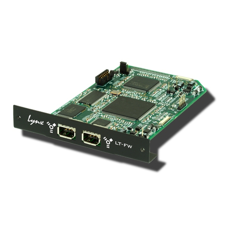 Lynx LT-FW User manual