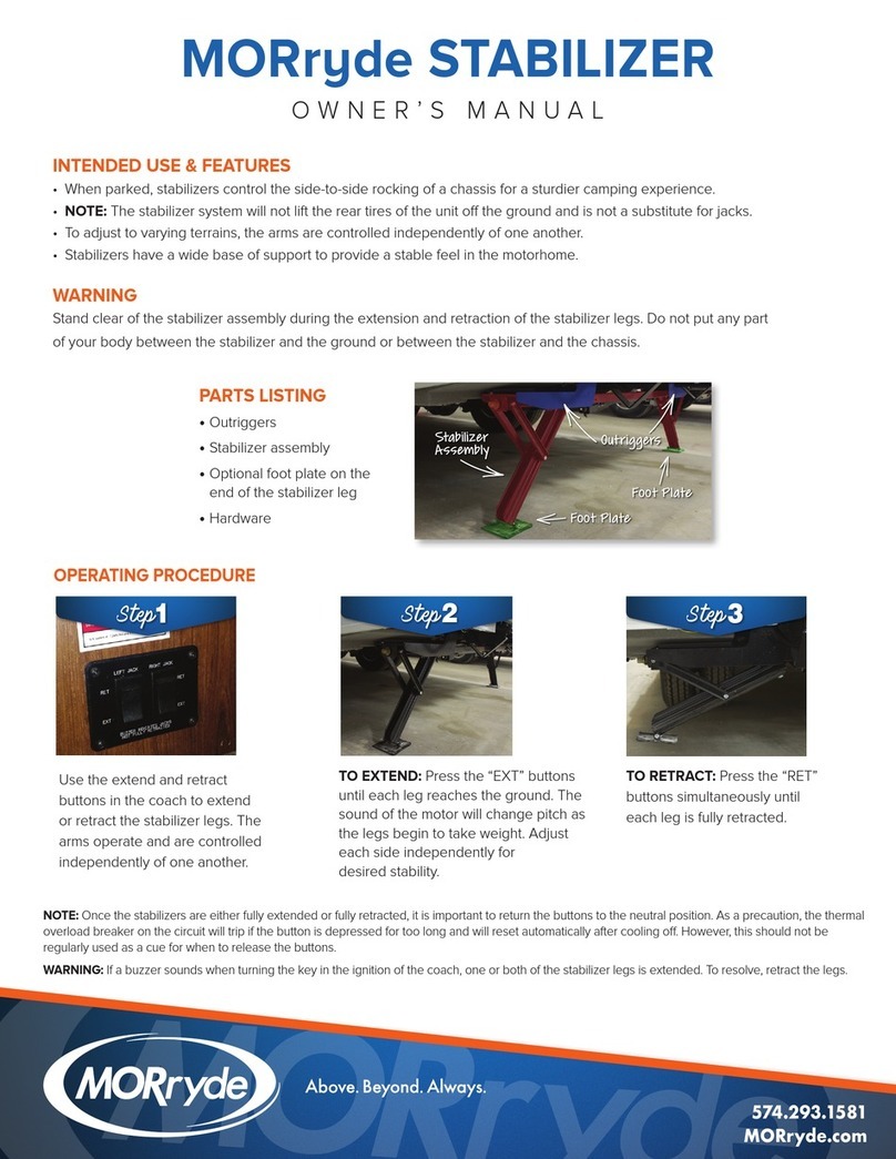 MORryde STABILIZER owner's manual