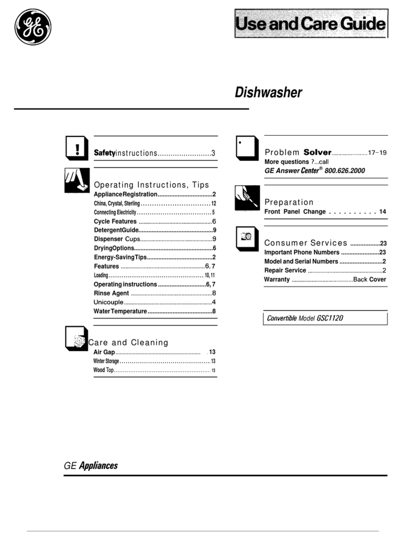 GE GSCl120 User manual