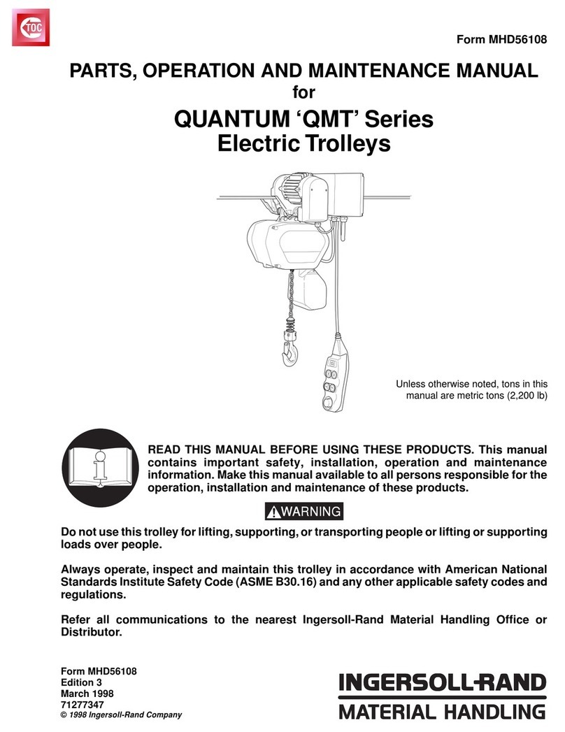 Ingersoll-Rand QUANTUM QMT Series Installation guide