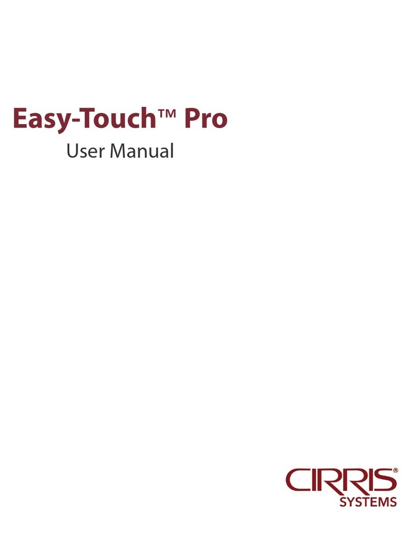 Cirris Easy-Touch Pro User manual