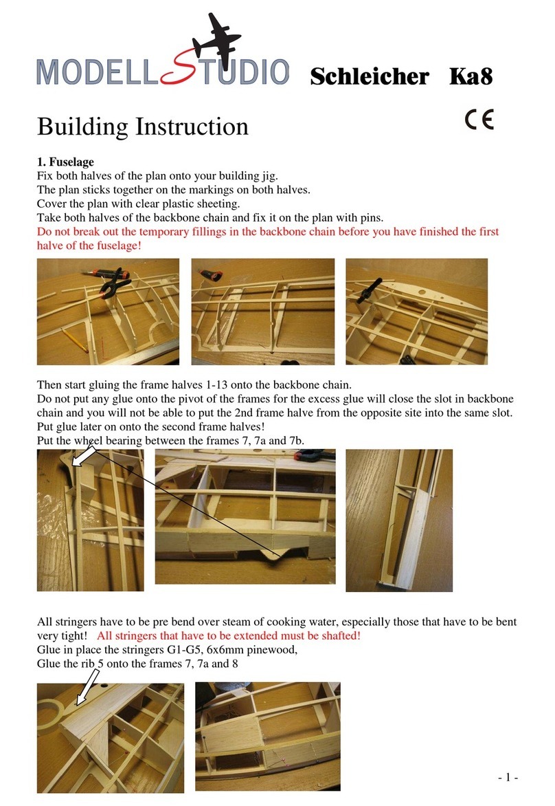 Modell Studio Schleicher Ka8 Building instructions