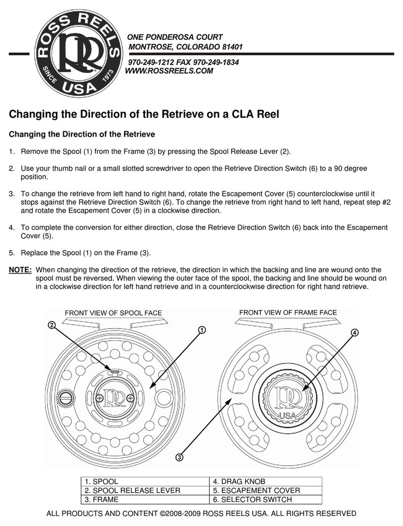 Ross Reels CLA manual