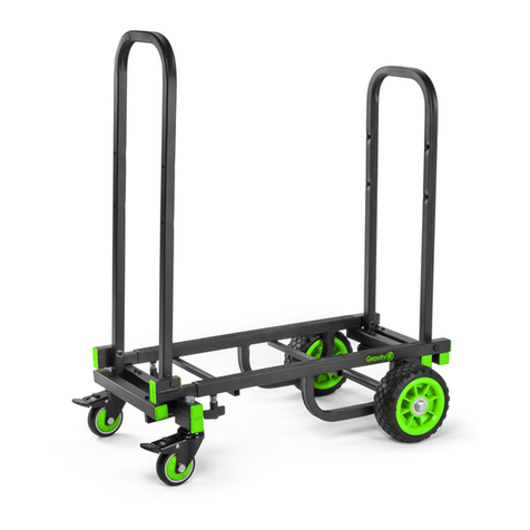 GRAVITY CART M 01 B User manual