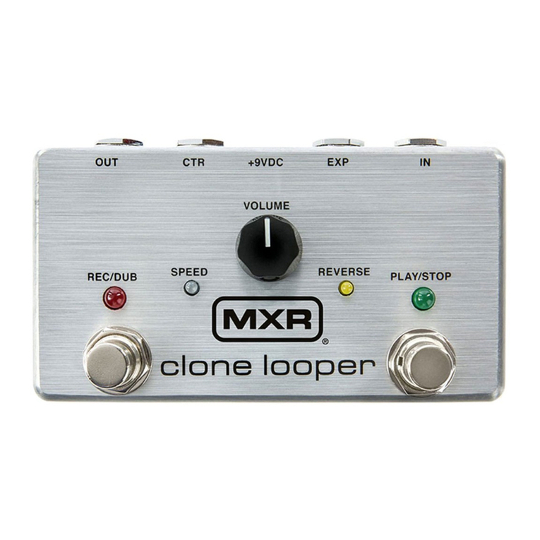 mxr Clone Looper M303 manual