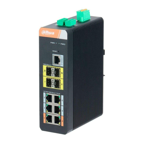 Dahua Technology DH-PFS4210-8GT-DP User manual