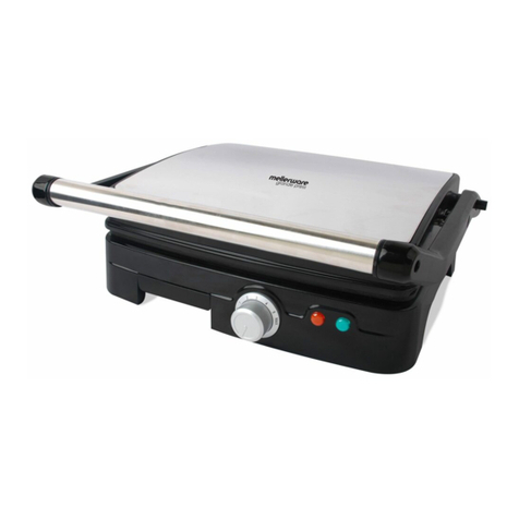 Mellerware GRANDE PRESS 2000W User manual