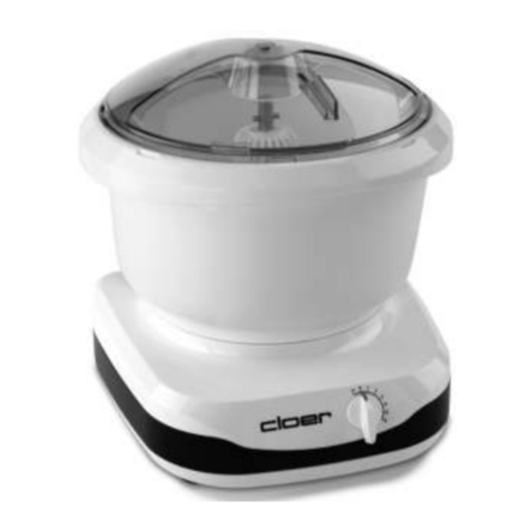Cloer 700 operating instructions