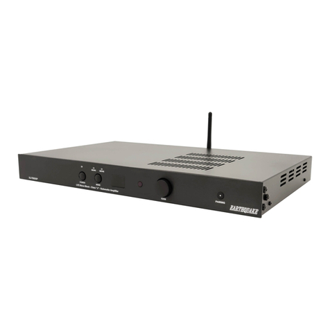 EarthQuake XJ-700DSP User manual