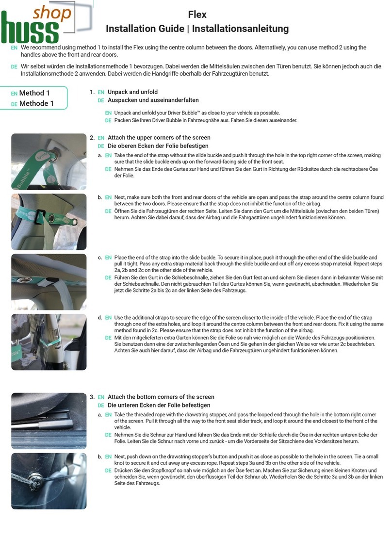 Driver Bubble Flex installation guide
