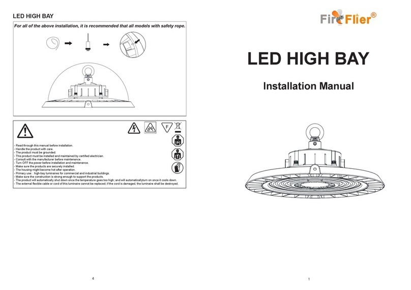 Fireflier ECO UFO Series installation manual