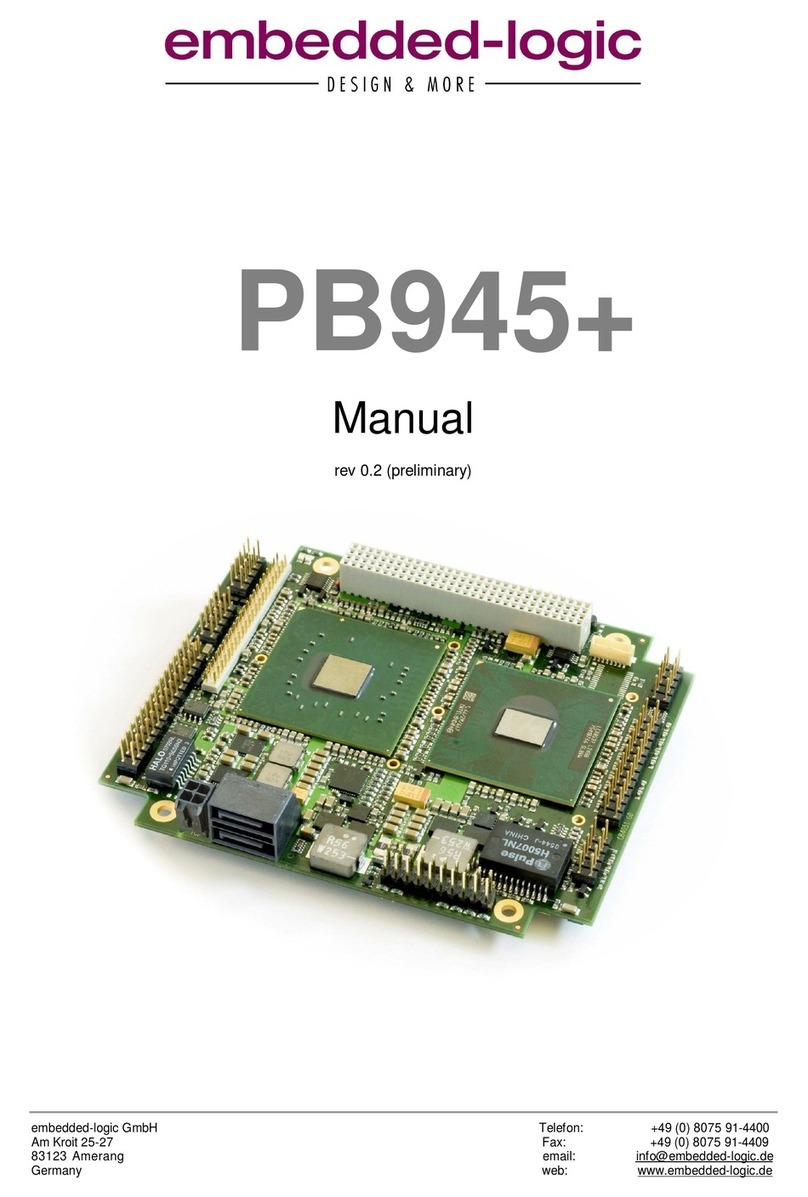 Embedded-logic PB945+ manual Embedded-logic PB945+ manual