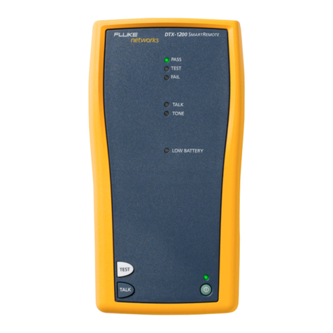 Fluke OptiFiber Smart Remote User manual