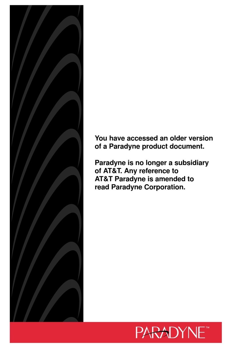 Paradyne 9000 Series installation instructions