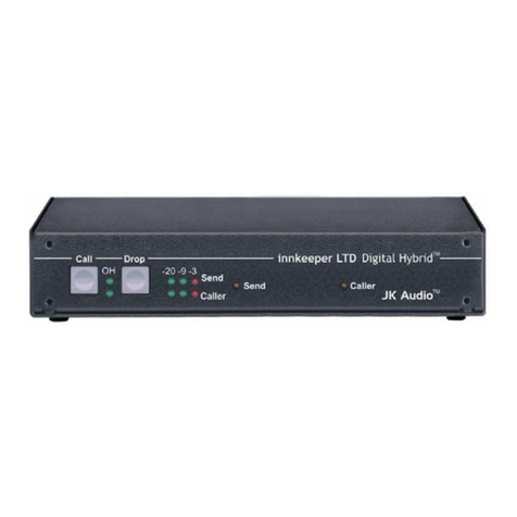 JK Audio innkeeper LTD Digital Hybrid user guide