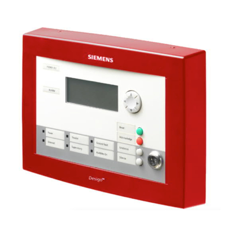 Siemens FSD901-U2 User manual