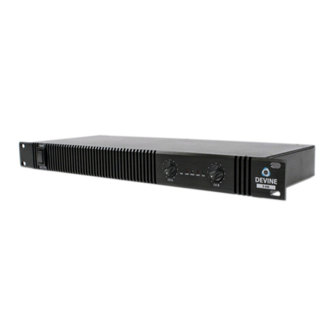 Devine D-Series user manual