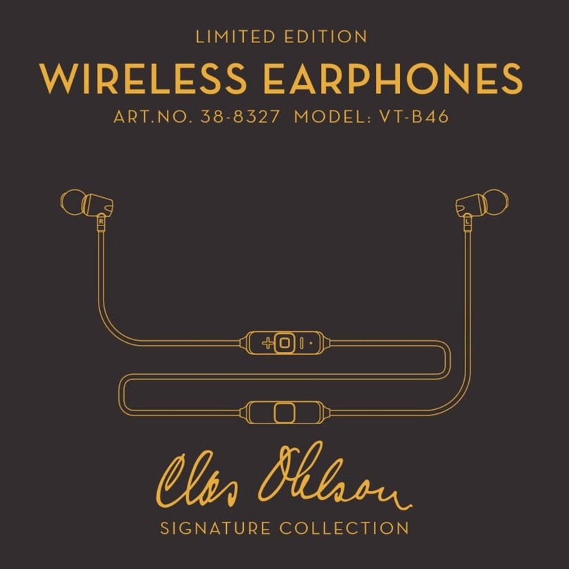 Clas Ohlson SIGNATURE VT-B46 User manual