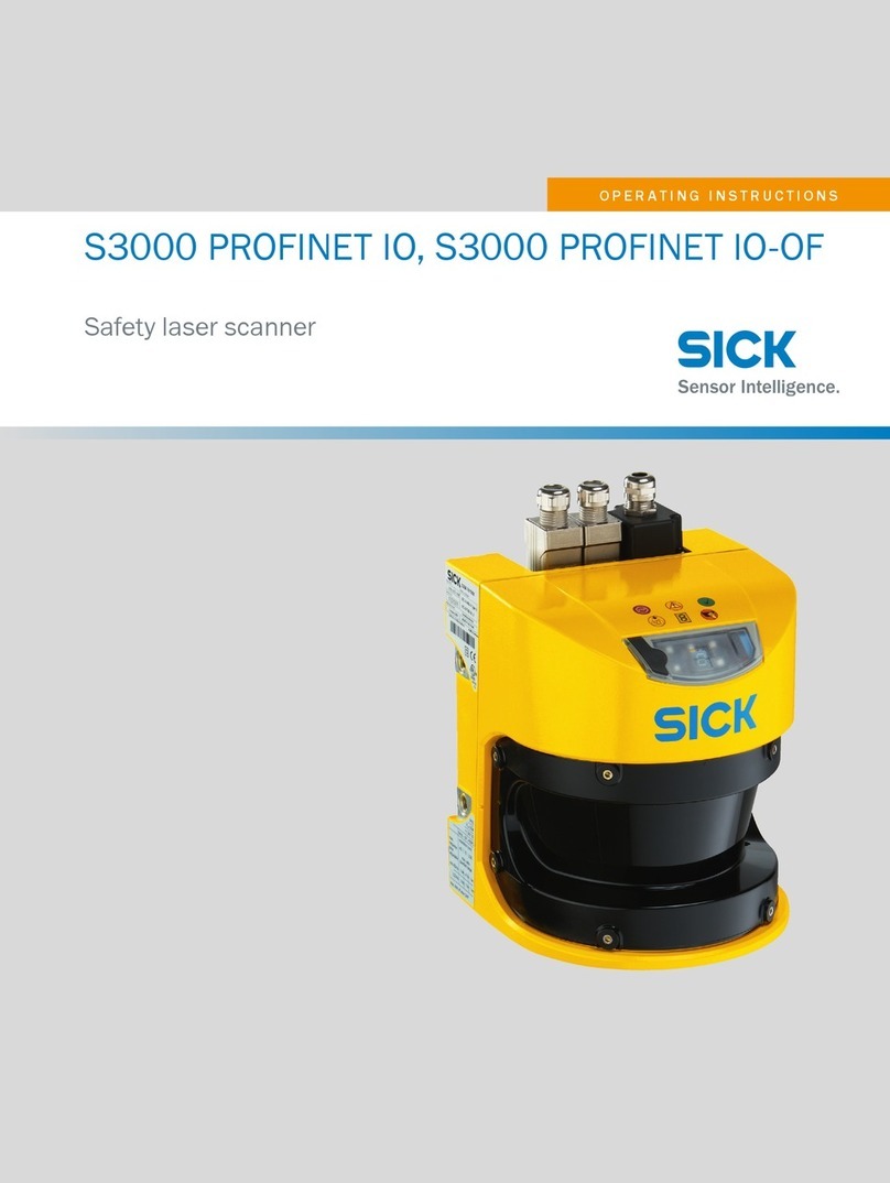 SICK S3000 PROFINET IO User manual
