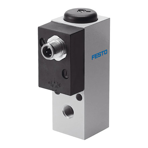 Festo VPEV-1/8-M12 operating instructions