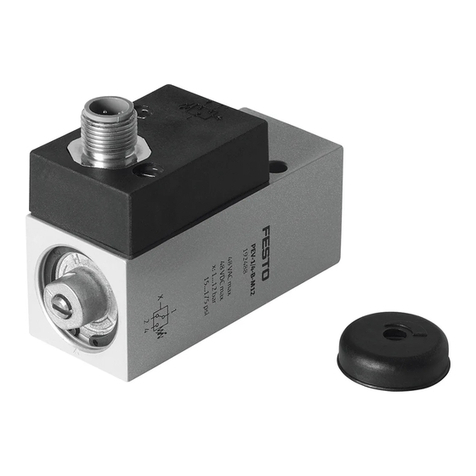 Festo PEV-1/4-B-M12 User manual