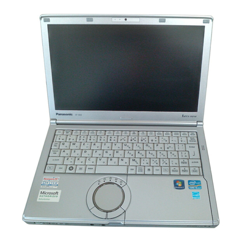 Panasonic CF-SX2 SERIES User manual Panasonic CF-SX2 SERIES User manual