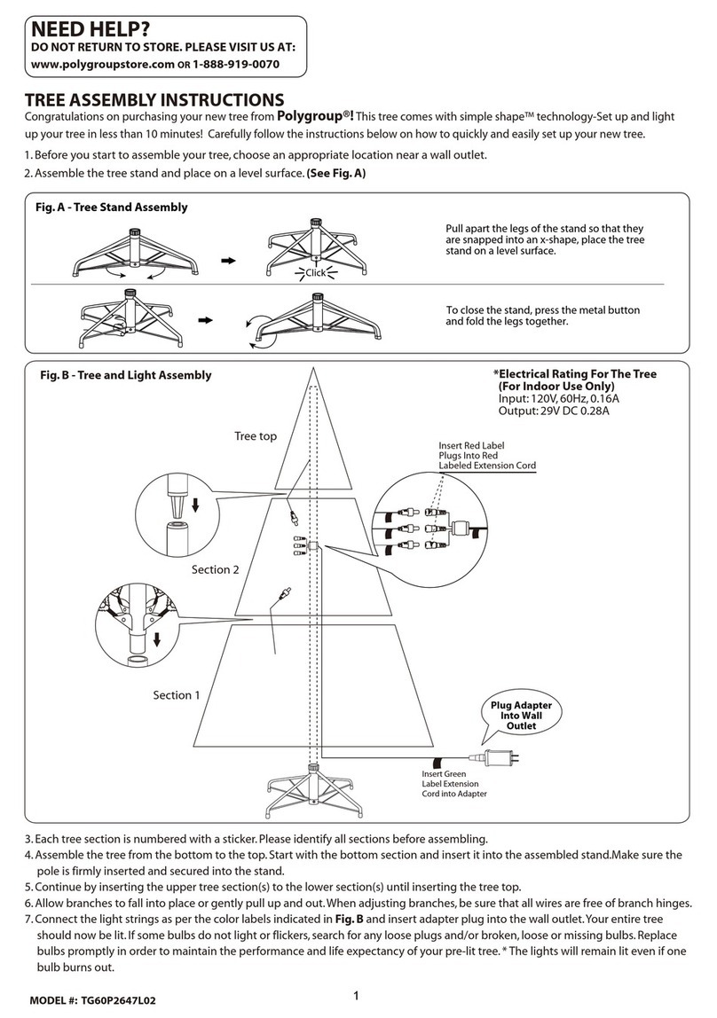 Polygroup TG60P2647L02 User manual