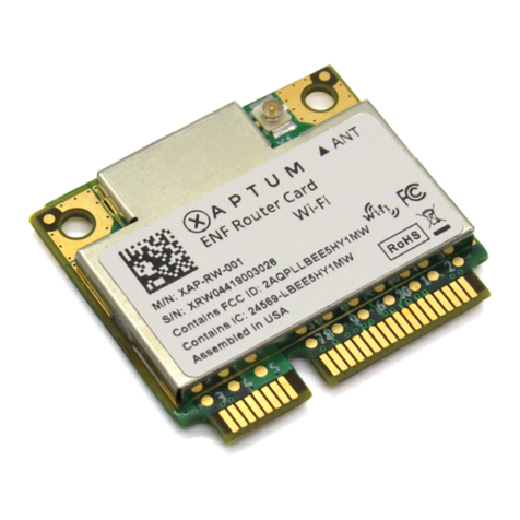Xaptum ENF XAP-RW-001 quick start guide Xaptum ENF XAP-RW-001 quick start guide