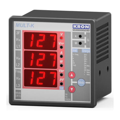 KRON MEDIDORES Mult-K Quick installation guide
