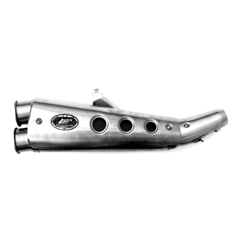 ZARD SPECIAL EDITION SILENCER Fitting manual