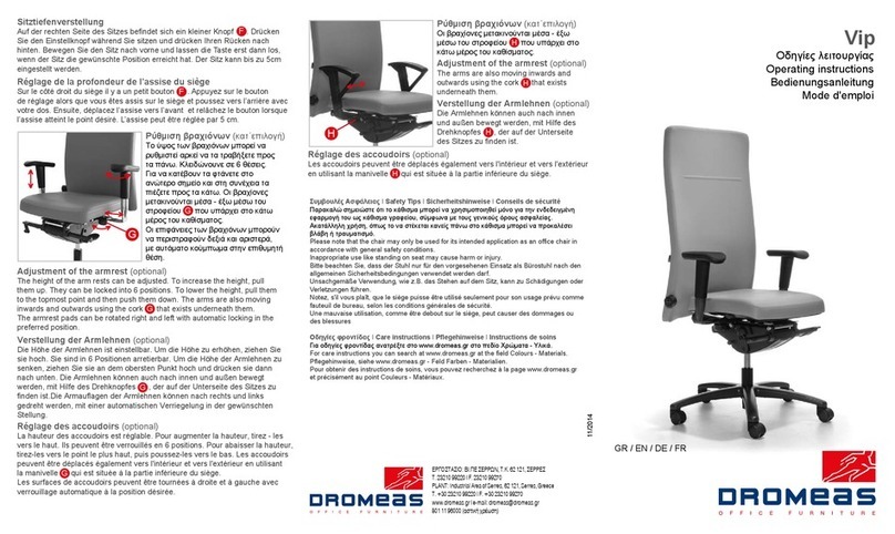 DROMEAS Vip User manual