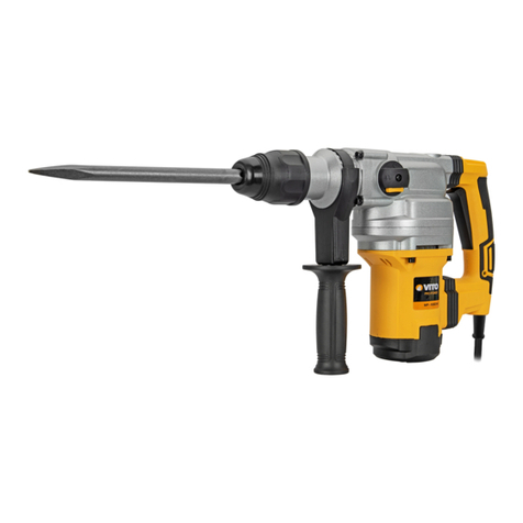 VITO PRO-POWER SDS-MAX instruction manual