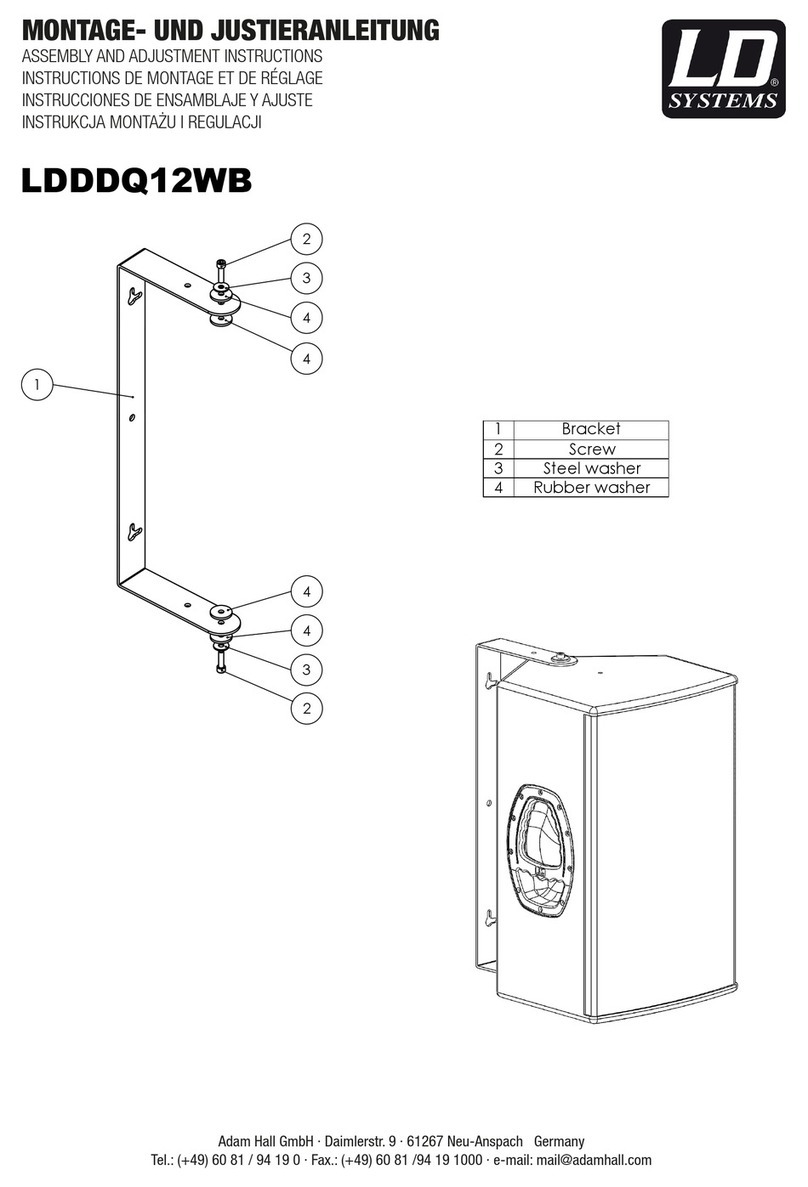 LD LDDDQ12WB Assembly and Adjustment Instructions
