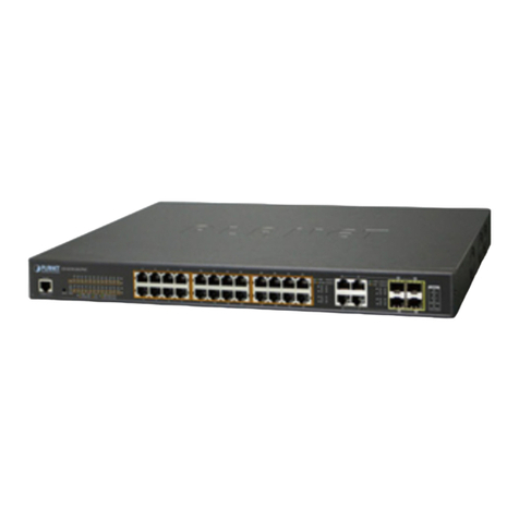 Planet GS-4210 SERIES User manual