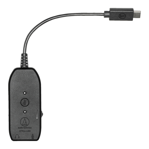 Audio Technica ATR2x-USB quick start guide
